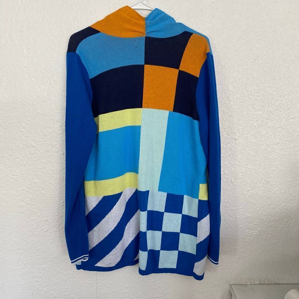 ⭐️ Lands’ End Color Block Cardigan - Picture 6 of 6